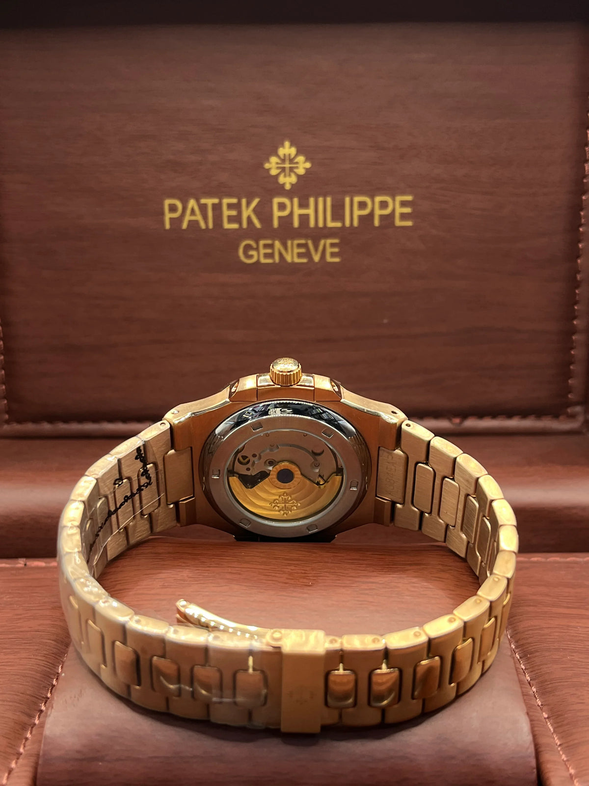 Patek Philippe Nautilus Gold Classic Watch