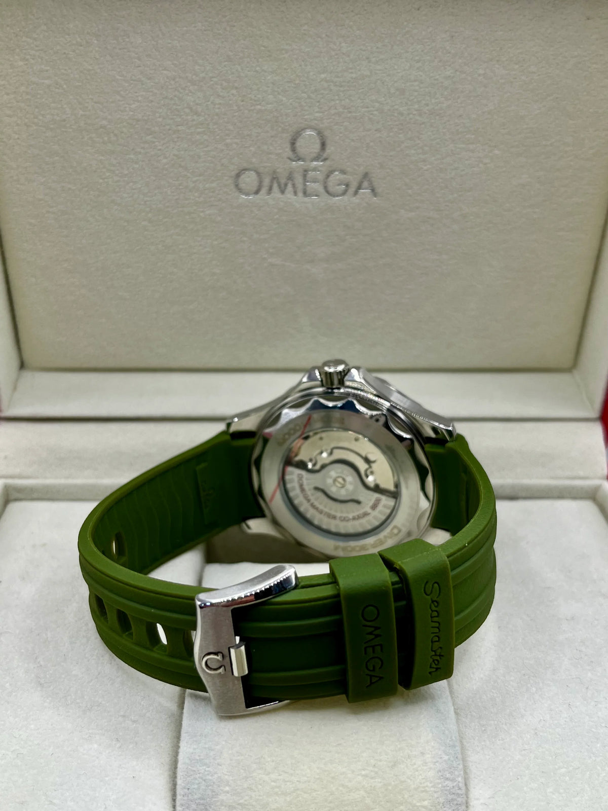 Omega Seamaster Professional Green Dial Watch
