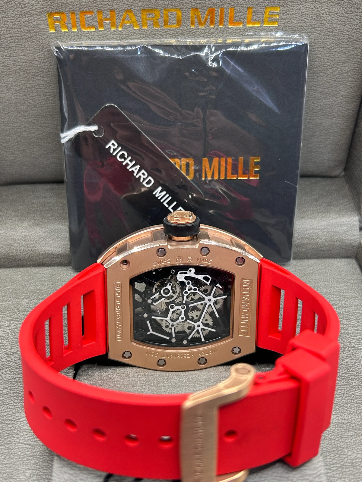 Richard Mille RM 035 Rafael Nadal Rose Gold Skeleton Watch