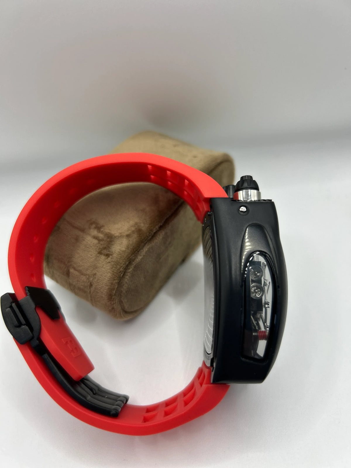 Jacob & co Red Strap Skeleton Watch