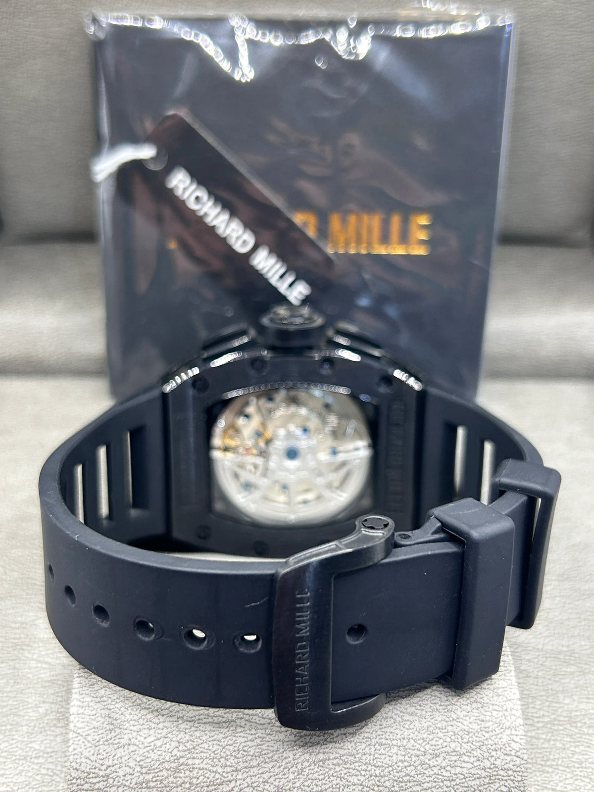Richard Mille RM 011 Black Carbon Chronograph Watch