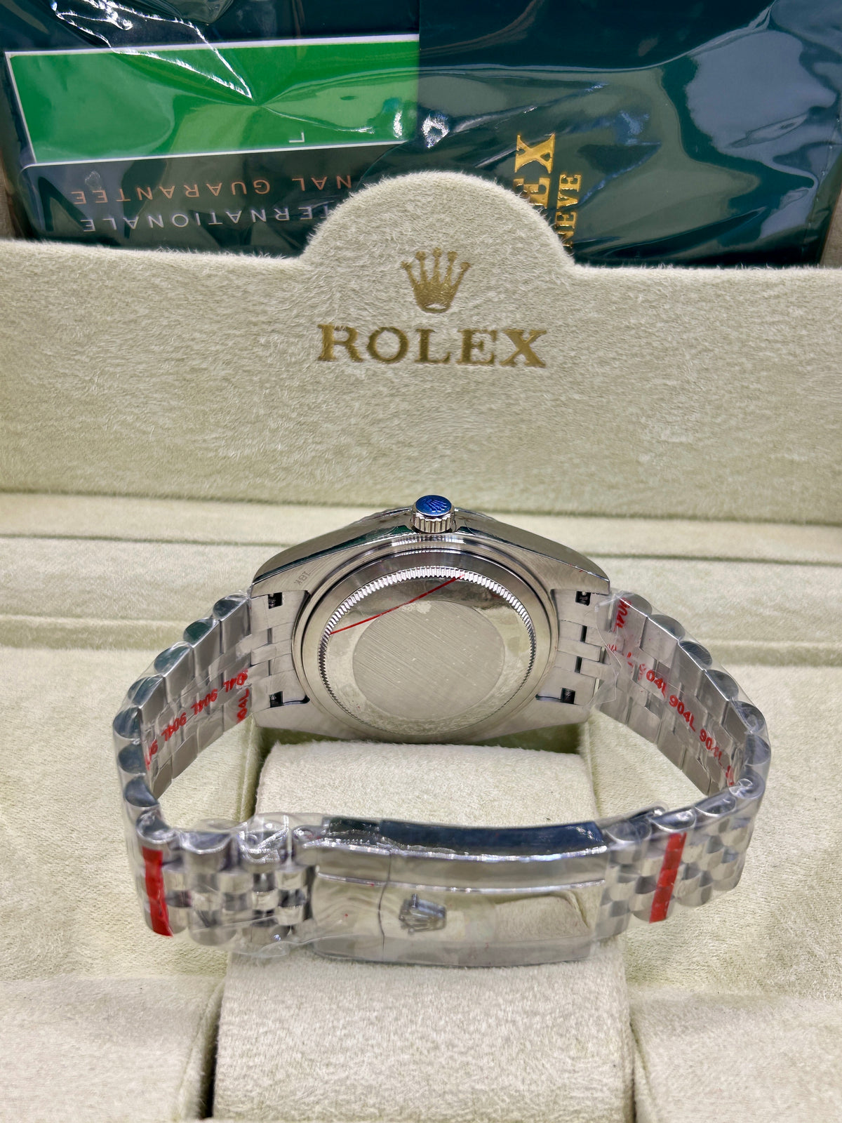 Rolex SKYDWELLER Royal Blue Dial Chronograph Watch
