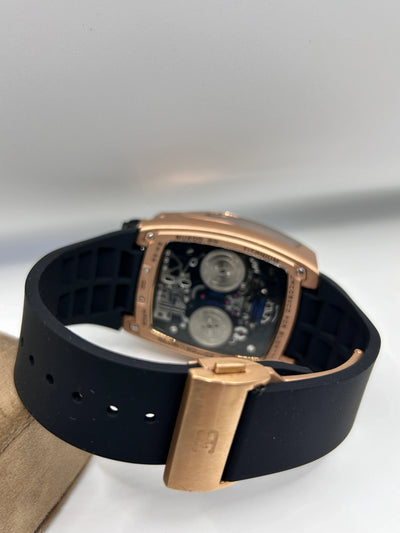 Jacob & Co Bugatti Chiron Tourbillon Rose Gold Watch