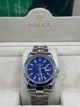 Rolex Datejust Stainless Steel Blue Dial with Fluted Bezel & Jubilee Bracelet