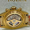 Rolex Daytona Gold Black Dial Chronograph Watch