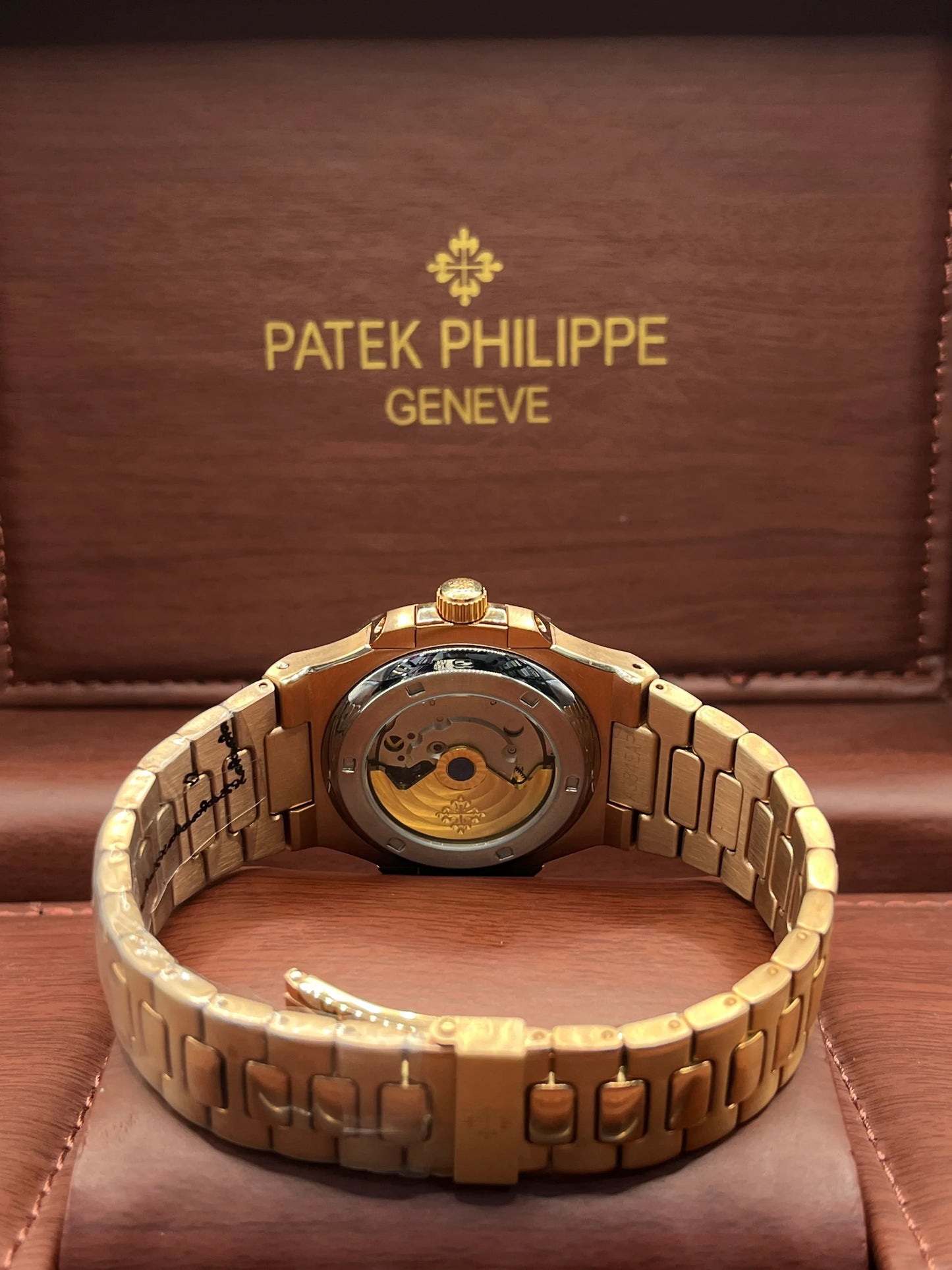 Patek Philippe Nautilus Gold Classic Watch