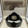 Panerai Luminor Black Dial Black Strap Watch