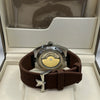 Vacheron Constantin Brown Leather Black Dial Watch
