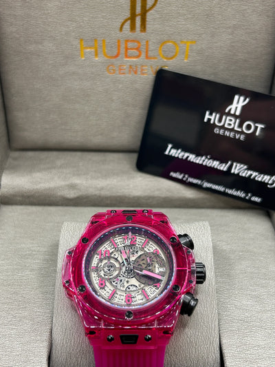 Hublot Big Bang Pink Skeleton Watch