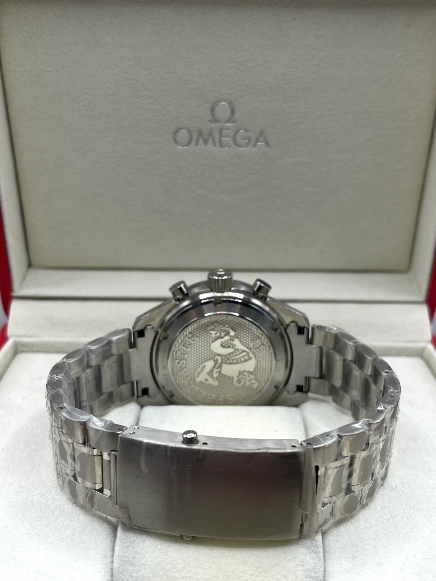 Omega Speedmaster White Dial Chronograph Watch