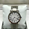 Cartier Ballon Bleu White Dial Stainless Steel Watch