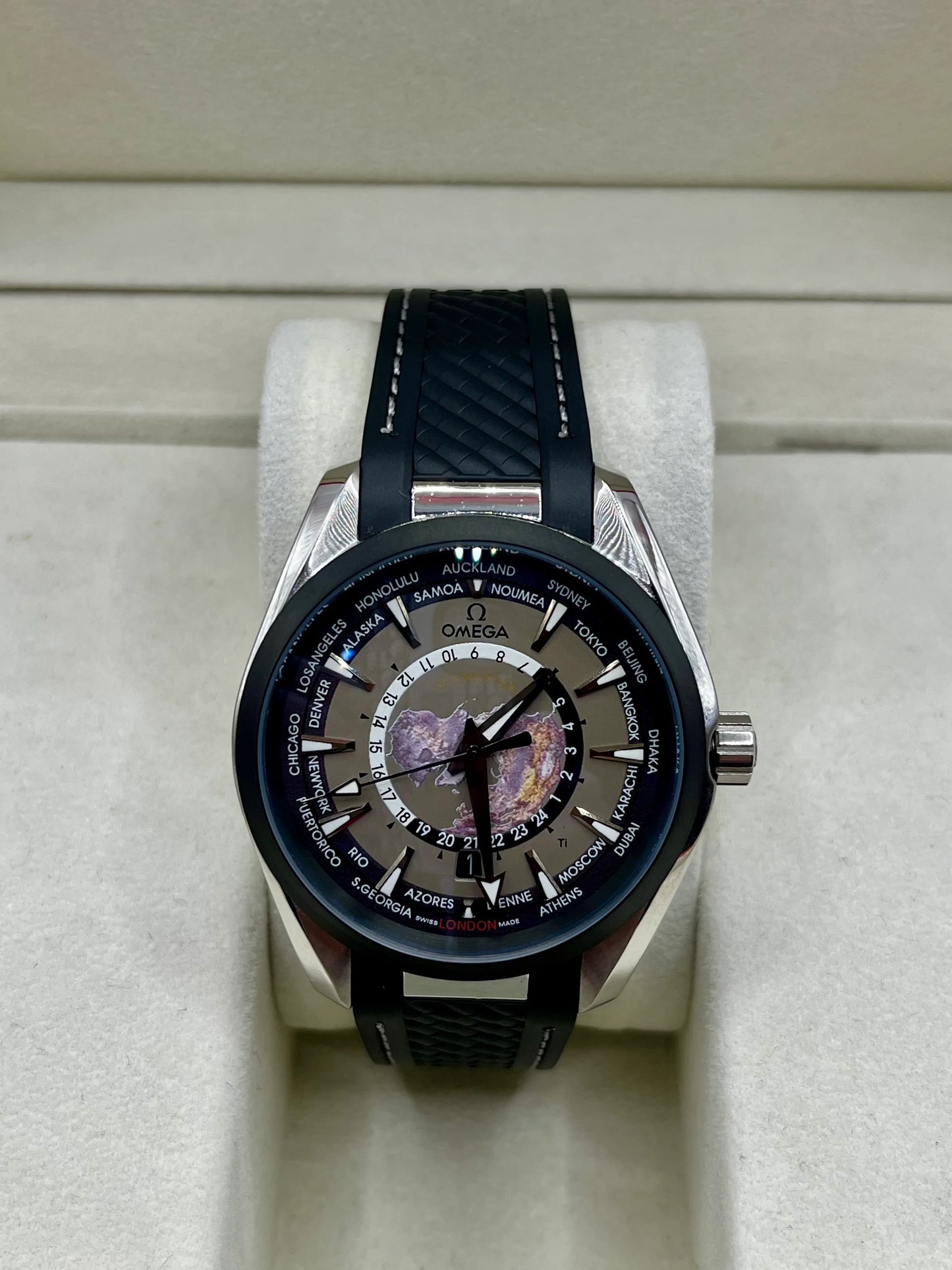 Omega Seamaster Aqua Terra Brown Dial Watch