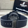 Hublot Big Bang Black and Blue Chronograph Watch