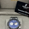 Hublot Big Bang Blue Dial Chronograph Watch