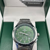 REWARD Luxury Chronograph Watch – Green Dial Stainless Steel