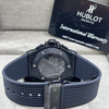 Hublot Big Bang Black and Blue Chronograph Watch