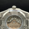 Audemars Piguet Royal Oak Black Skeleton Stainless Steel Watch