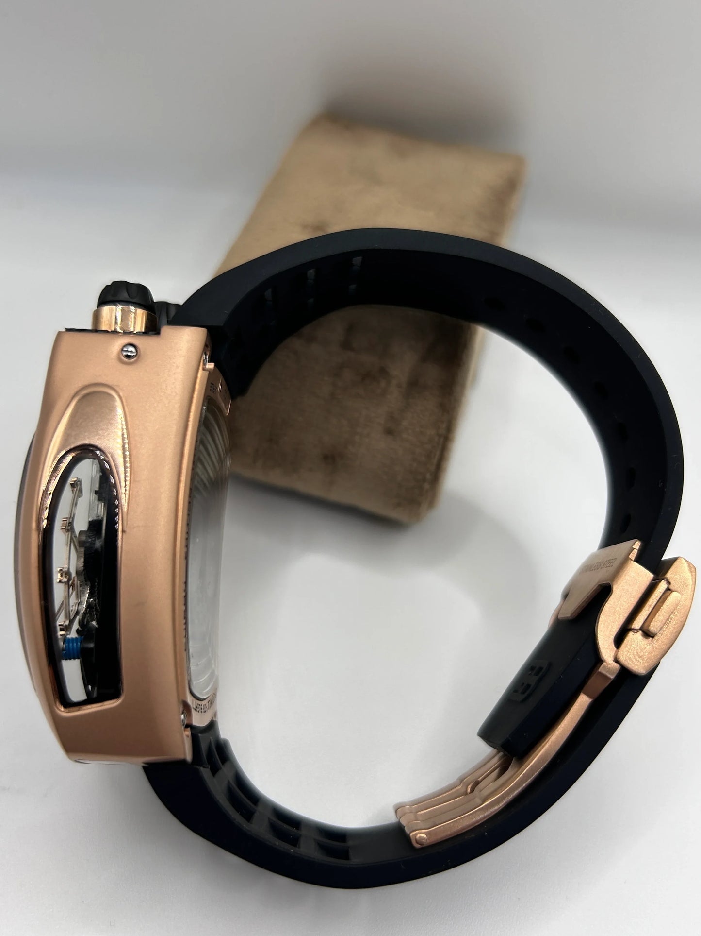 Jacob & Co Bugatti Chiron Tourbillon Rose Gold Watch