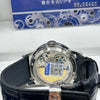 Hanboro White Dial Leather Automatic Watch