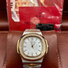 Patek Philippe Nautilus White Dial Watch