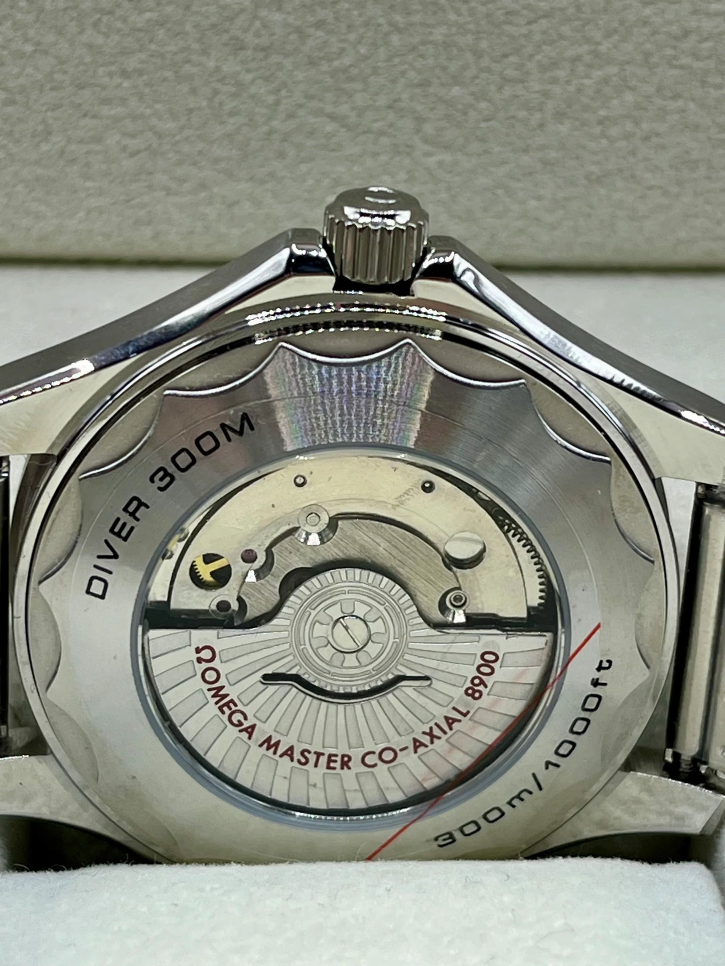Omega Seamaster Diver 300M Green Dial Watch