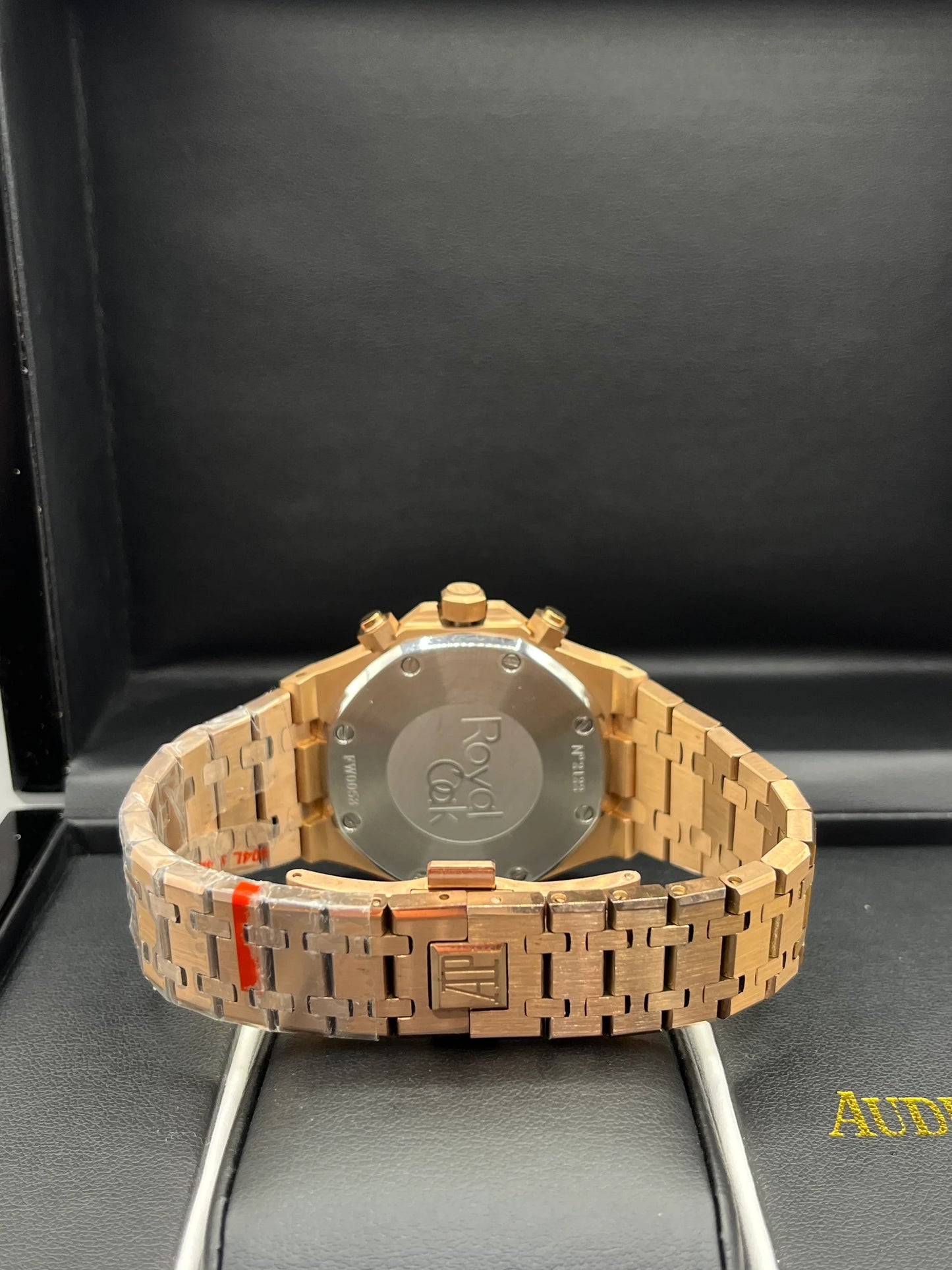 Audemars Piguet Royal Oak Full Gold Ice Chronograph Watch