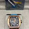 Richard Mille RM 035 Automatic Rose Gold Skeleton Watch