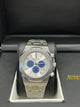 Audemars Piguet Royal Oak Silver Blue Chronograph Watch