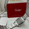 Cartier Panthère Watch Silver Dial Silver Stainless Steel Bracelet (Copy)