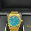 Audemars Piguet Royal Oak Yellow Gold Turquoise Watch