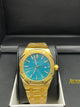 Audemars Piguet Royal Oak Yellow Gold Turquoise Watch