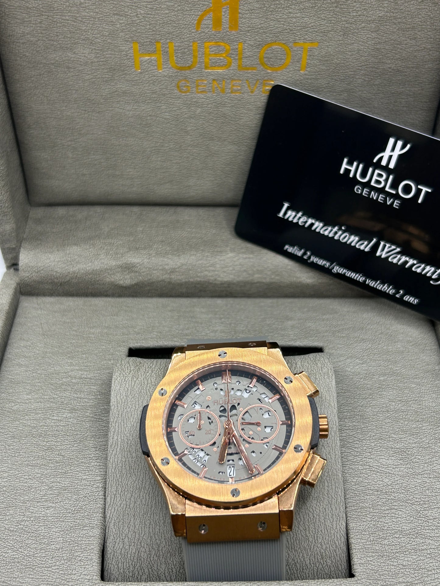 Hublot Big Bang Gold Chronograph Watch