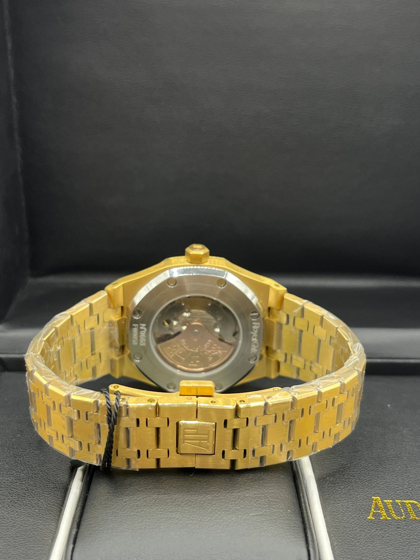 Audemars Piguet Royal Oak Yellow Gold Turquoise Watch