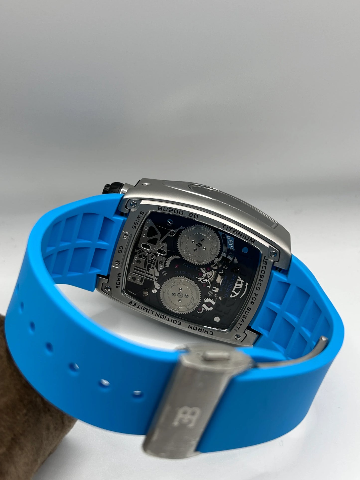 Jacob & Co Epic X Skeleton Blue White Watch