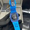 Richard Mille Blue Skeleton Watch