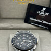 Hublot Big Bang Black Dial Rubber Strap Watch
