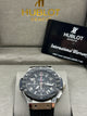 Hublot Big Bang Black Dial Rubber Strap Watch