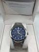 REWARD Luxury Chronograph Watch – Blue Dial Stainless Steel