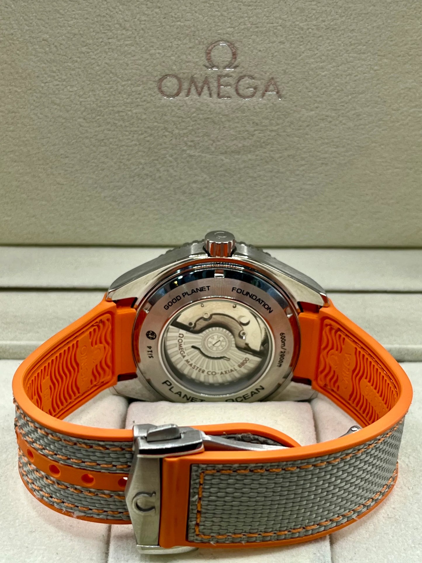 Omega Seamaster Planet Ocean Gray Dial Watch