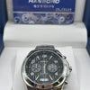 Hanboro Grey Dial Stainless Steel Chronograph Watch