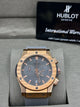 Hublot Big Bang Rose Gold Grey Chronograph Watch