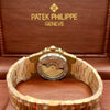 Patek Philippe Nautilus Green Bezel Gold Watch