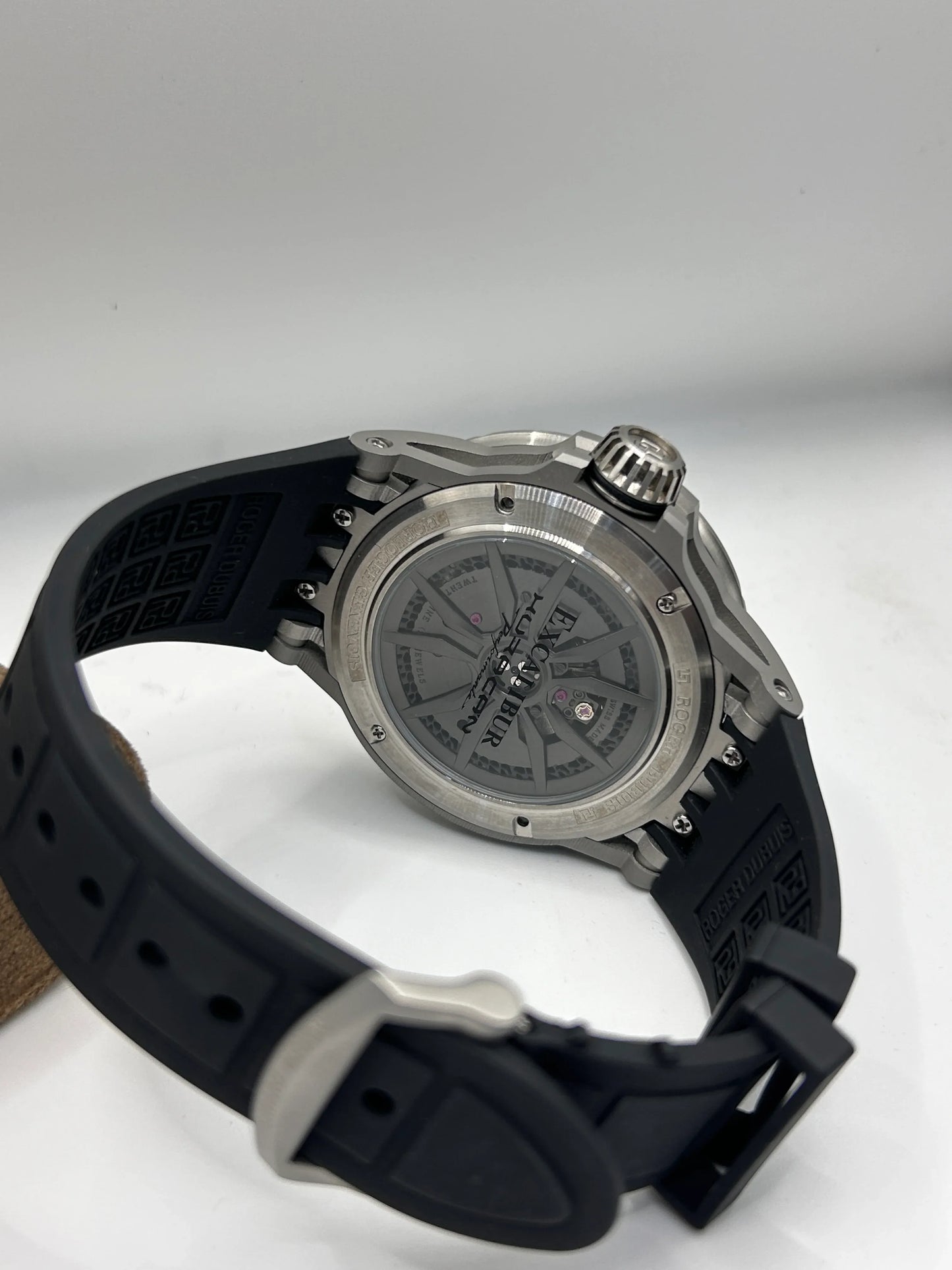 Roger Dubuis Excalibur Spider Skeleton Titanium Watch