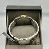 Guess Black Dial Two Tone Watch