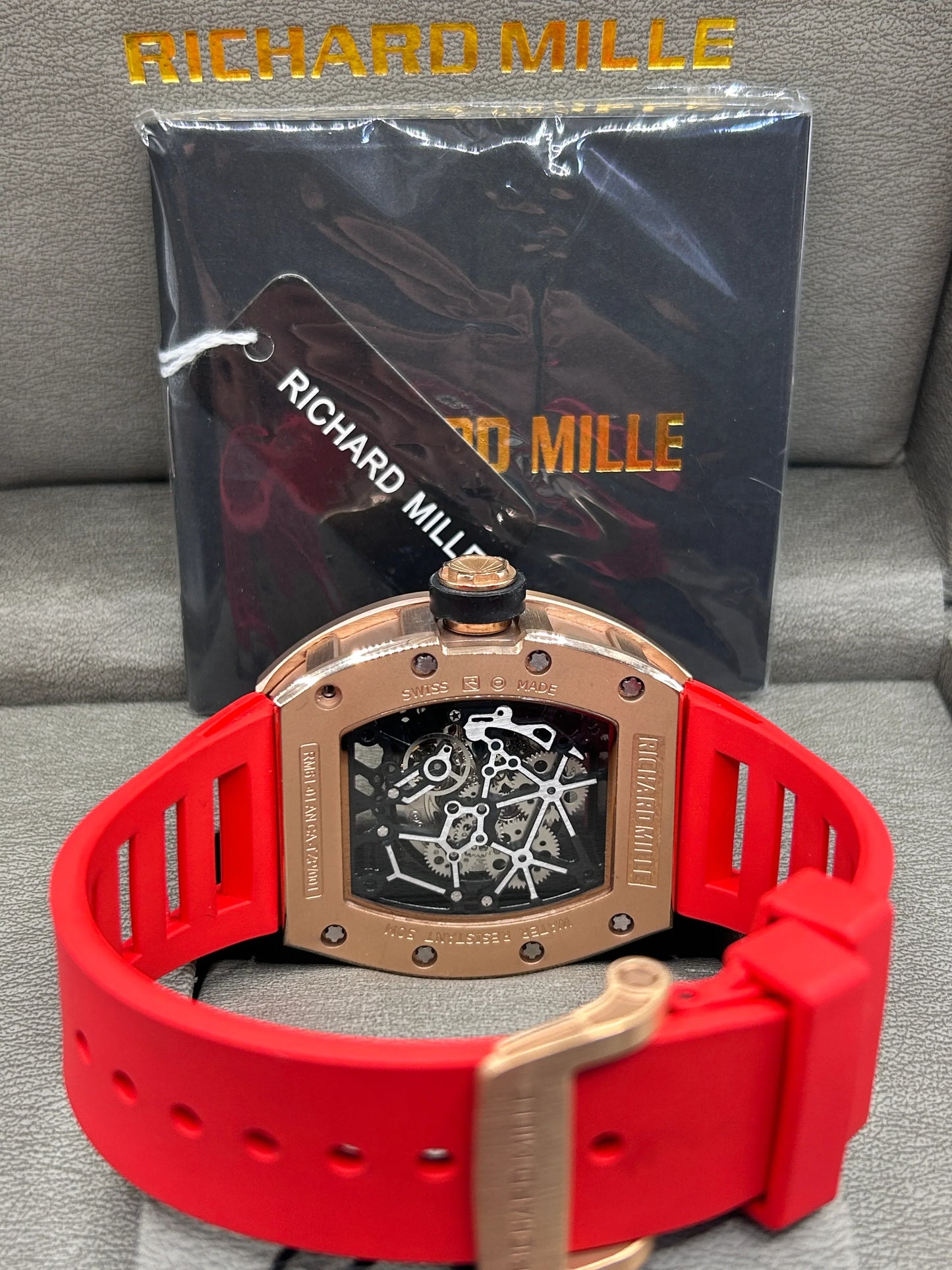Richard Mille RM 035 Rafael Nadal Rose Gold Skeleton Watch