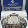 Hanboro Grey Dial Stainless Steel Chronograph Watch