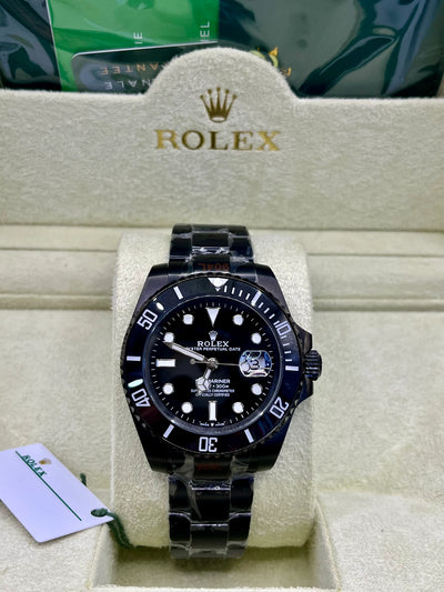 Rolex Submariner Black Dial Stainless Steel Watch