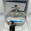 Reward Classic White Dial Two Tone Quartz Watch
