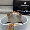 Hublot Big Bang Rose Gold Grey Chronograph Watch