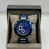 Guess Blue Dial Blue Stainless Steel Chronograph Watch